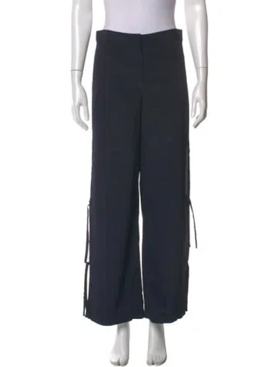 Pre-owned Nomia Wide Leg Pants In Grey