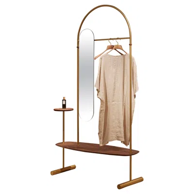 Pre-owned Nomon Arco Clothing Rack By Andres Martinez In Brown
