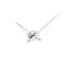 Nomon Axioma Oversized Wall Clock In Chrome