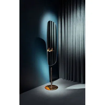 Nomon Espejo Pie - Floor Mirror In Brown,gray