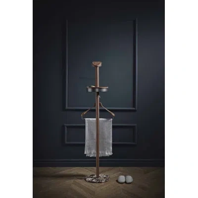 Nomon Glan - Valet Stand In Nogal Walnut