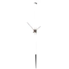Nomon Graphite Wall Clock In Brown;gray