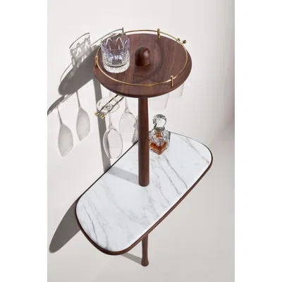 Nomon Mini Bar In Walnut