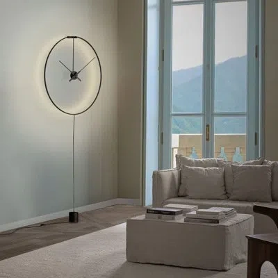 Nomon Ombra Wall Clock In Black