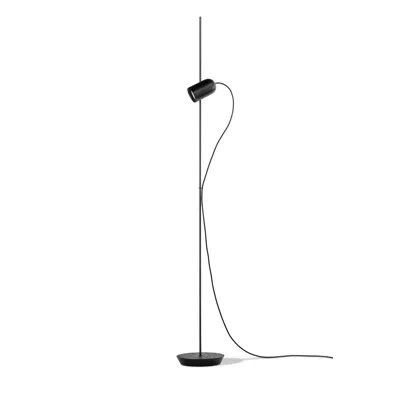 Nomon Onfa 53.5" Novelty Floor Lamp In Graphite,black Ash