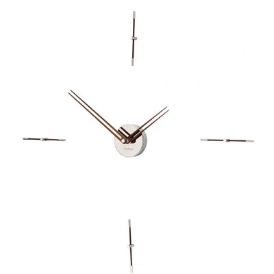 Nomon Oversized Merlin 28" Wall Clock In Graphite