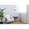 Nomon Oversized Mini Bilbao Wall Clock In Black,graphite