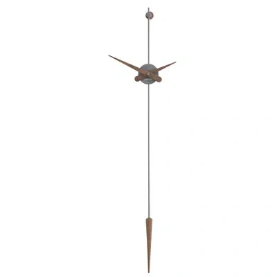 Nomon Punto Y Coma Wall Clock In Graphite