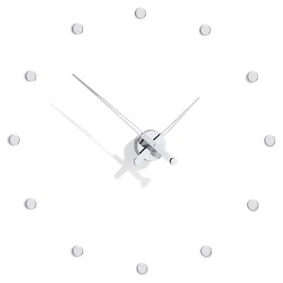 Pre-owned Nomon Rodón 12 I Wall Clock Made In Spain And Ready To Ship In Gray