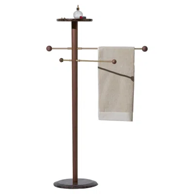 Pre-owned Nomon Towel Stand By Andres Martinez In Brown