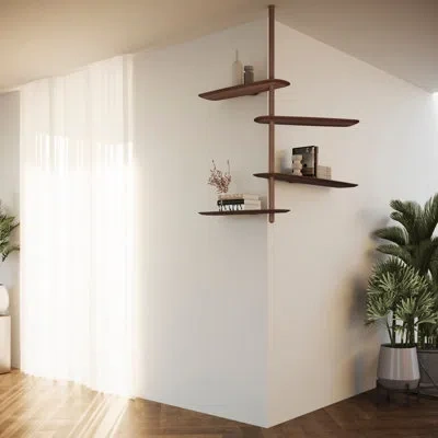 Nomon Unica Shelving Ceiling In Walnut