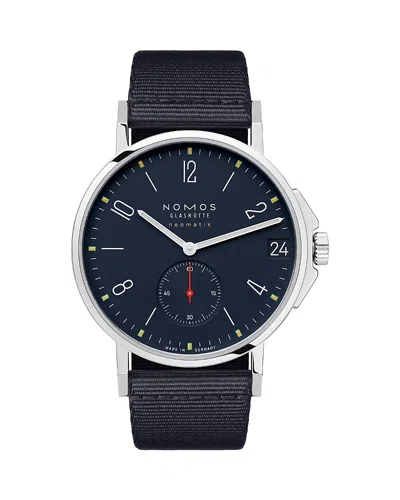 Nomos Ahoi Neomatik 38 Date Atlantic Watch, 38.5mm In Blue