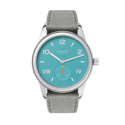 Nomos Club Campus 38 Endless Blue Automatic Unisex Watch 724 In Gray