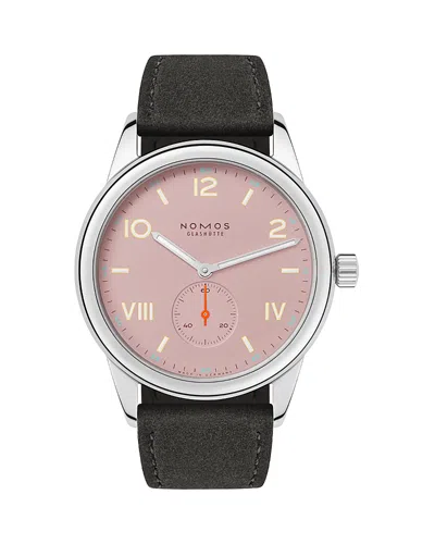 Nomos Club Campus 38 Full Rose Watch, 38.5mm In Black