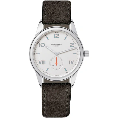 Nomos Club Campus 38 White Dial Men's Watch 737 In Gray