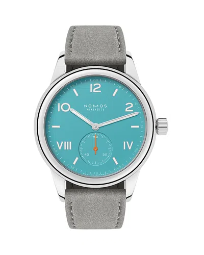 Nomos Club Campus Endless Blue Watch, 36mm In Gray