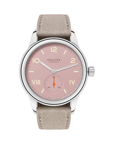 Nomos Club Campus Full Rose Watch, 36mm In Pink/rose
