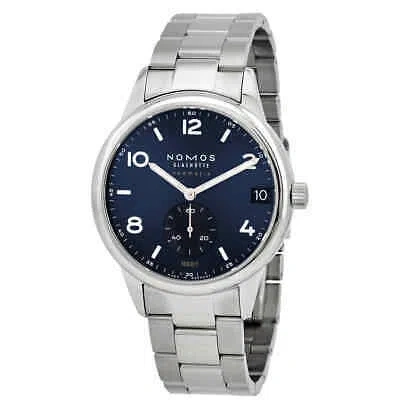 Pre-owned Nomos Club Sport Neomatik Automatic Blue Dial Men's Watch 782