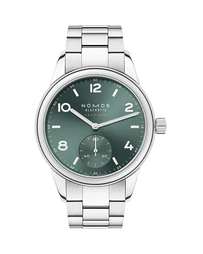 Nomos Club Sport Neomatik Petrol Watch, 37mm In Green