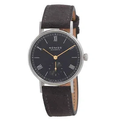 Pre-owned Nomos Ludwig 33 Hand Wind Black Dial Unisex Watch 227