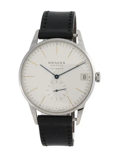Pre-owned Nomos Orion Neomatik 41 Date Watch In Multi