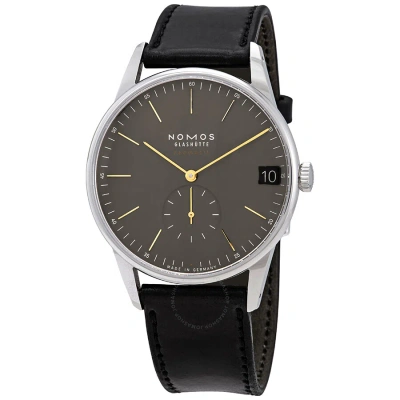 Nomos Orion Neomatik Automatic Olive Dial Men's Watch 364 In Black / Gold Tone / Olive