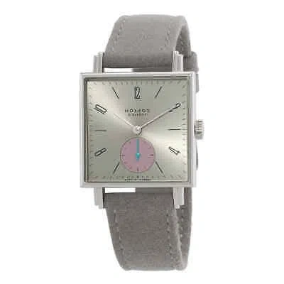 Pre-owned Nomos Tetra - Die Unerreichbare Hand Wind Silver Dial Ladies Watch 477
