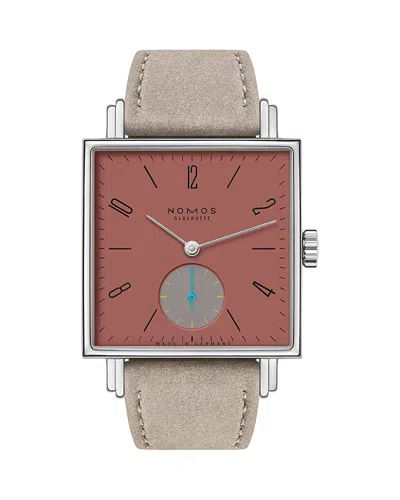 Nomos Tetra Terra Watch, 29.5mm X 29.5mm In Neutral
