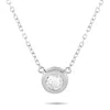 Non Branded Lb Exclusive 14k White Gold 0.20ct Diamond Necklace