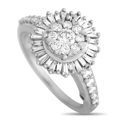 Non Branded Lb Exclusive 14k White Gold 1.0ct Diamond Ring