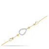 Non Branded Lb Exclusive 14k Yellow Gold 0.16ct Diamond Bracelet Br09683-y In Gold