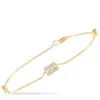 Non Branded Lb Exclusive 14k Yellow Gold 0.20ct Diamond Bracelet Br09802-y In Gold