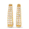 NON BRANDED LB EXCLUSIVE 14K YELLOW GOLD 1.0CT DIAMOND EARRINGS ER28522