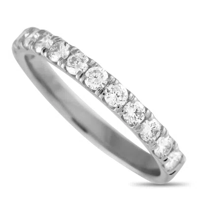 Non Branded Lb Exclusive 18k White Gold 0.60ct Diamond Ring Mf50-051724