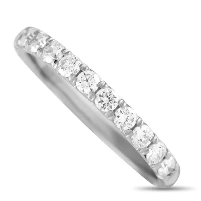 Non Branded Lb Exclusive 18k White Gold 0.66ct Diamond Ring Mf51-051724