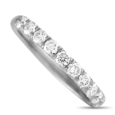 Non Branded Lb Exclusive 18k White Gold 0.70ct Diamond Ring Mf47-051724