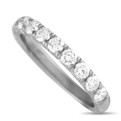Non Branded Lb Exclusive 18k White Gold 0.91 Ct Diamond Ring Mf42-051724
