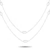 Non Branded Lb Exclusive 18k White Gold 1.75ct Diamond Necklace Ank-16804 In White