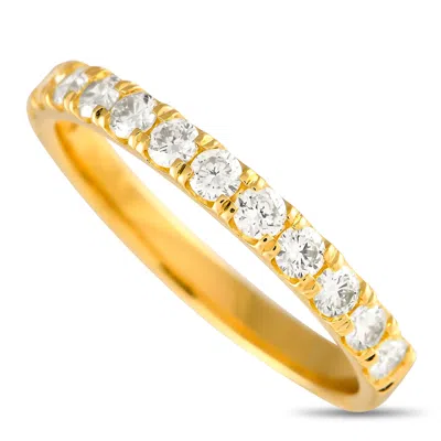 Non Branded Lb Exclusive 18k Yellow Gold 0.57ct Diamond Ring Mf38-051724