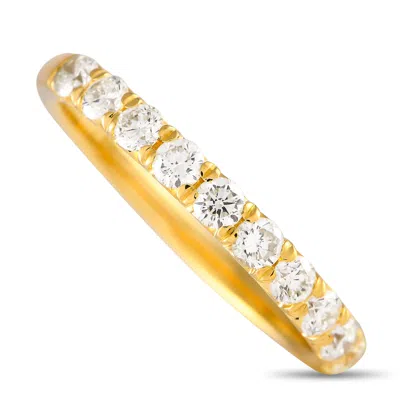 Non Branded Lb Exclusive 18k Yellow Gold 0.71ct Diamond Ring Mf30-051724
