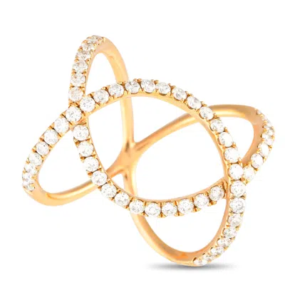 Non Branded Lb Exclusive 18k Yellow Gold 1.15ct Diamond Ring Alr-11506-y