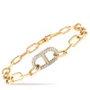 Non Branded Lb Exclusive 18k Yellow Gold 1.50ct Diamond Bracelet Alb-17708-y In Gold