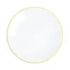 Non Sans Raison Concorde Buffet Plate In Yellow