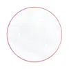 Non Sans Raison Concorde Salad Plate In Red