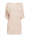 No-nà Woman Sweater Light Pink Size S/m Cotton