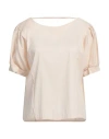 No-nà Woman Top Light Pink Size S Cotton, Nylon, Elastane In Pink