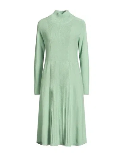 No-nà Woman Mini Dress Sage Green Size M Viscose, Polyester, Polyamide