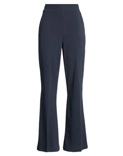 No-nà Woman Pants Navy Size M Polyester, Elastane In Blue