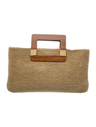 Pre-owned N'onat Top Handle Bag In Neutrals