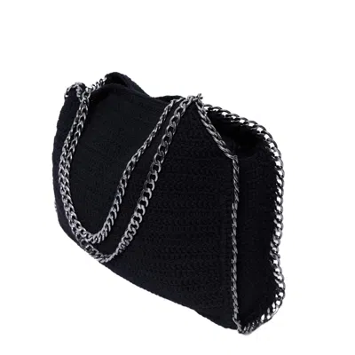 N'onat Women's Chain Crochet Bag In Black